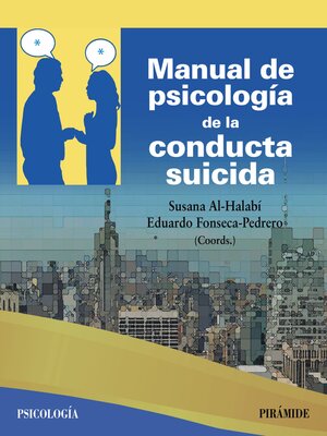 cover image of Manual de psicología de la conducta suicida